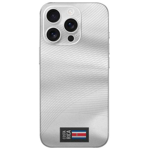 Costa Rica Soccer Flag iPhone 16 Pro Skin